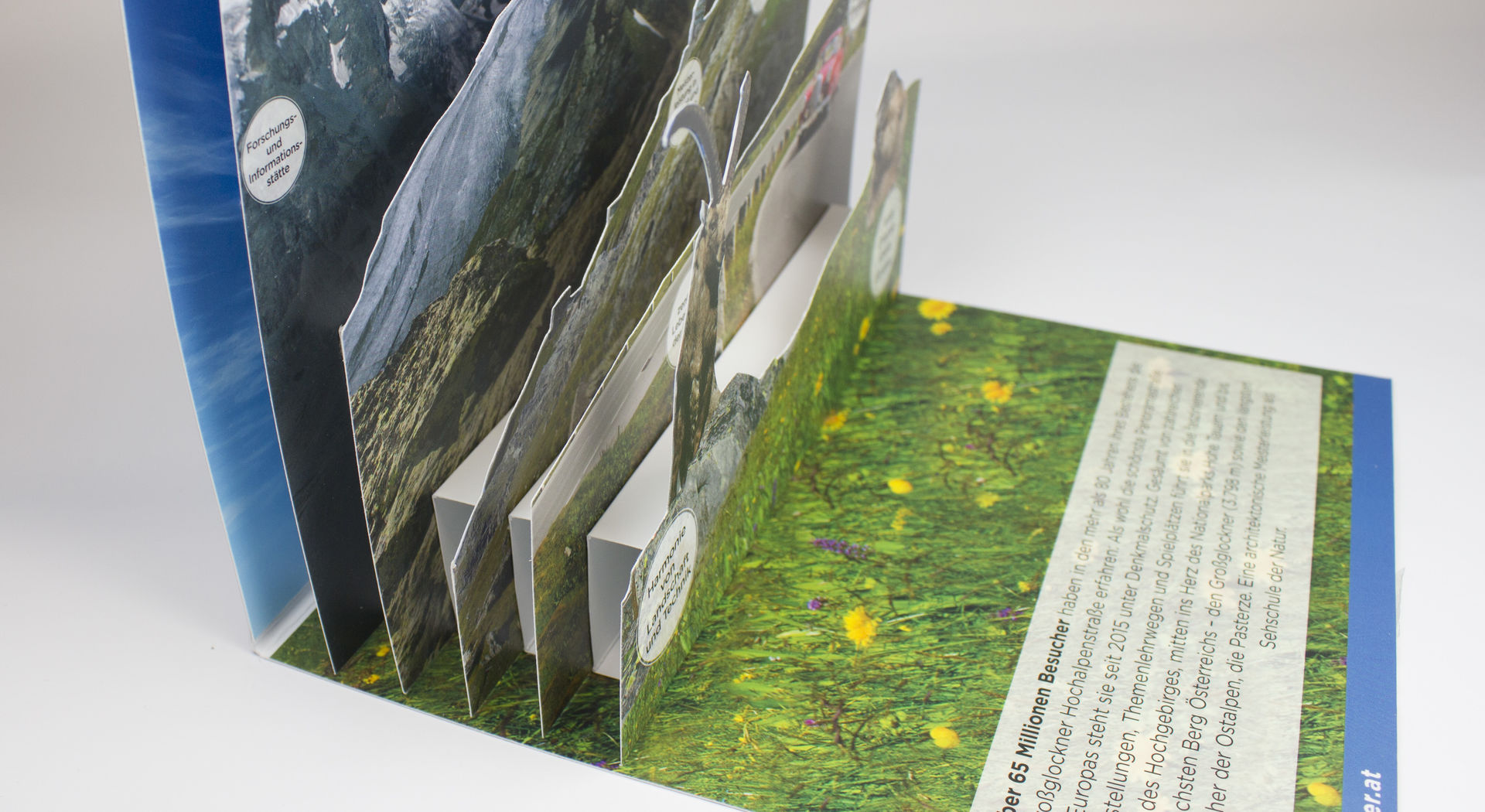 Großglockner, Pop-Up-Mailing