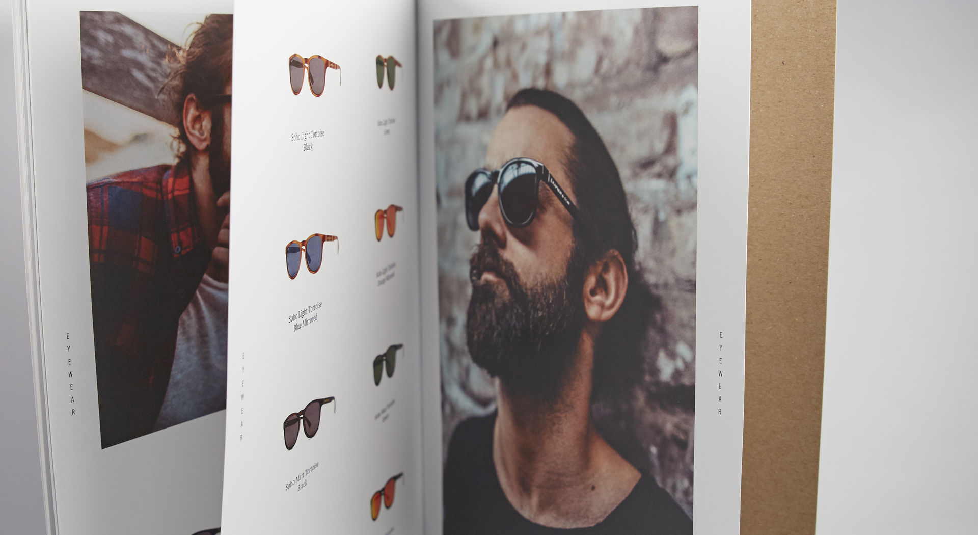 Kapten&Son, Katalog, Klebebindung, Blindprägung
