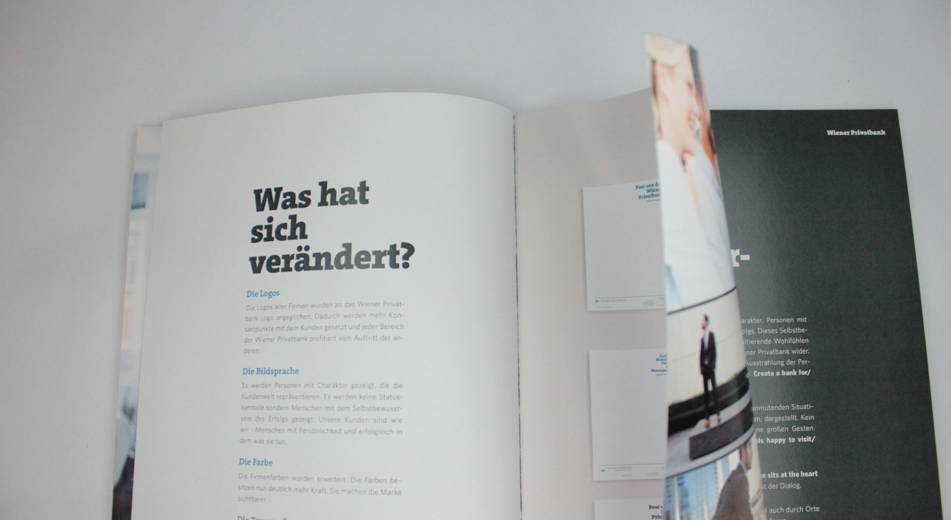 Wiener Privatbank, Brandbook, innen