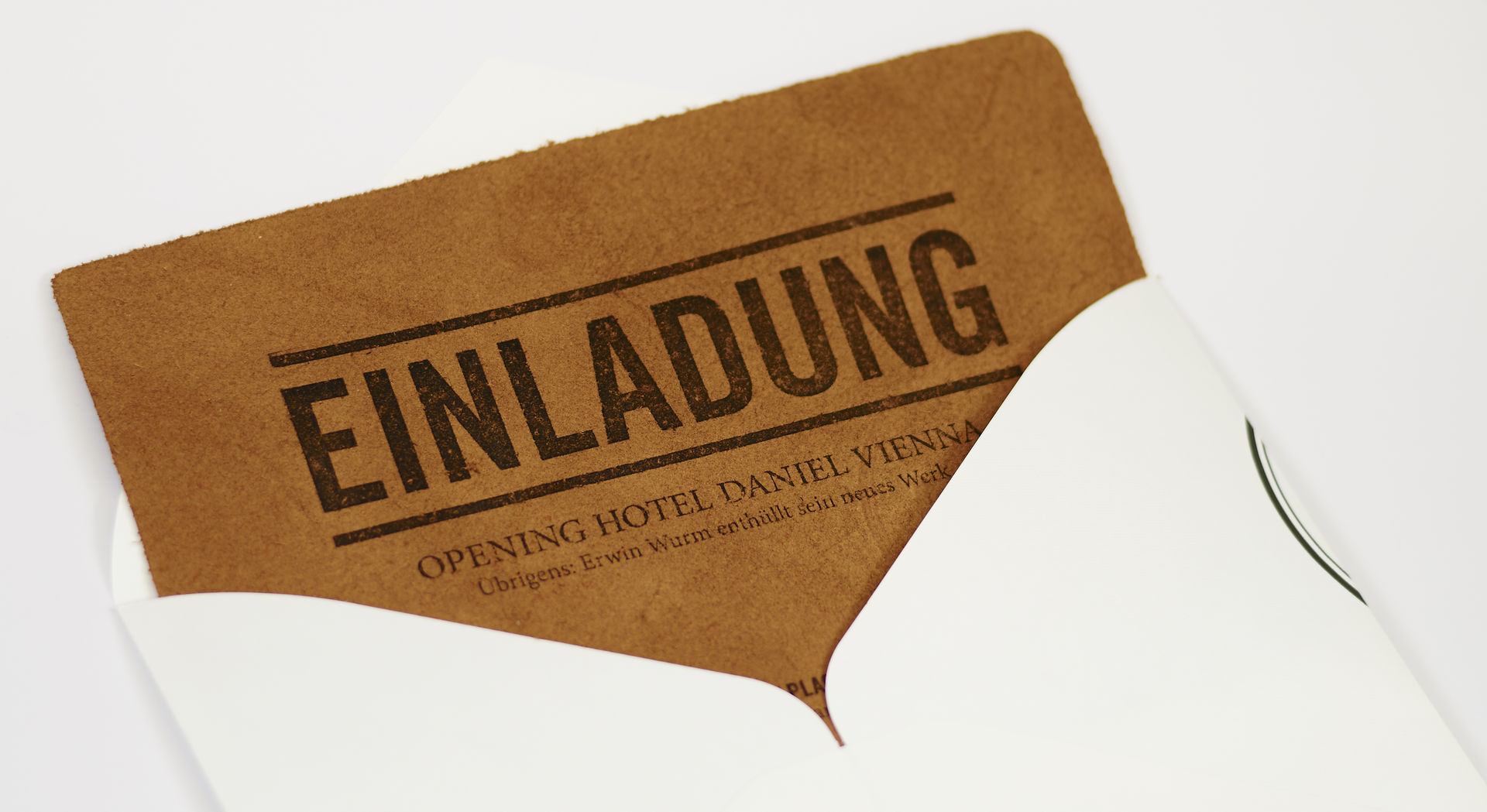Hotel DANIEL, Direct Mailing Innen