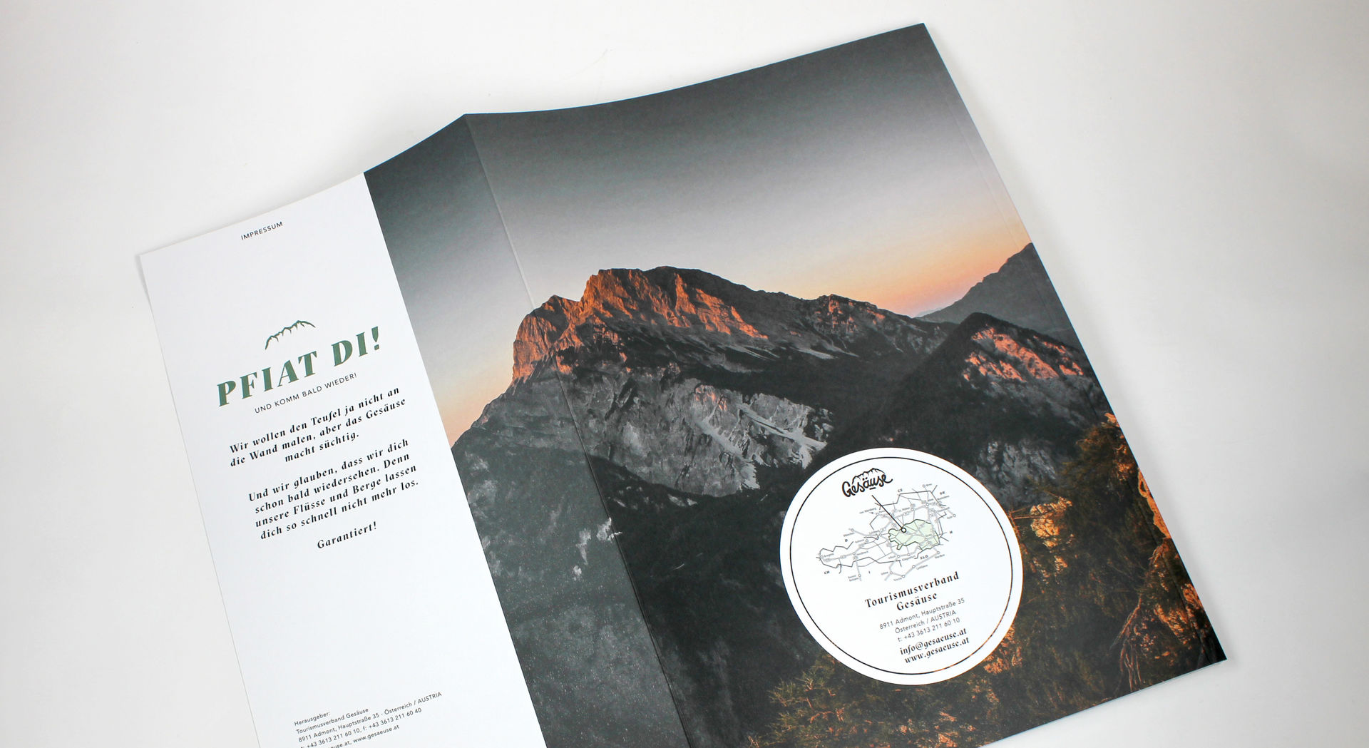Gesäuse, Magazin, Brilliant LED Printing