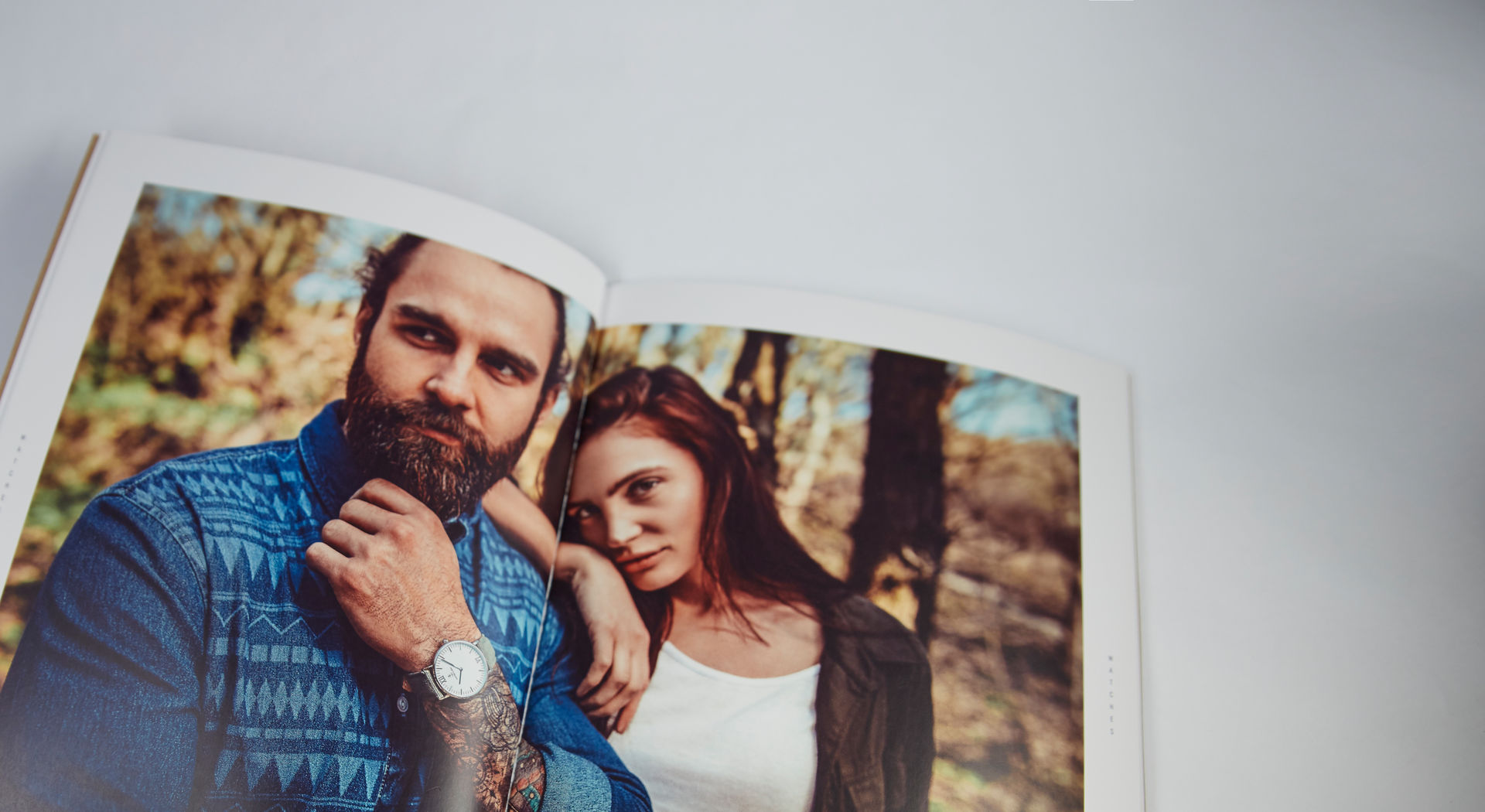 Kapten&Son, Katalog, Klebebindung, Blindprägung