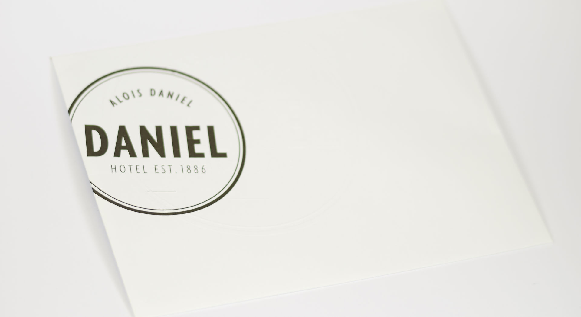 Hotel DANIEL, Direct Mailing Cover