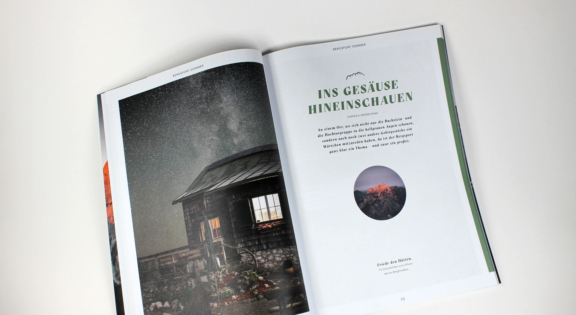 Gesäuse, Magazin, Brilliant LED Printing